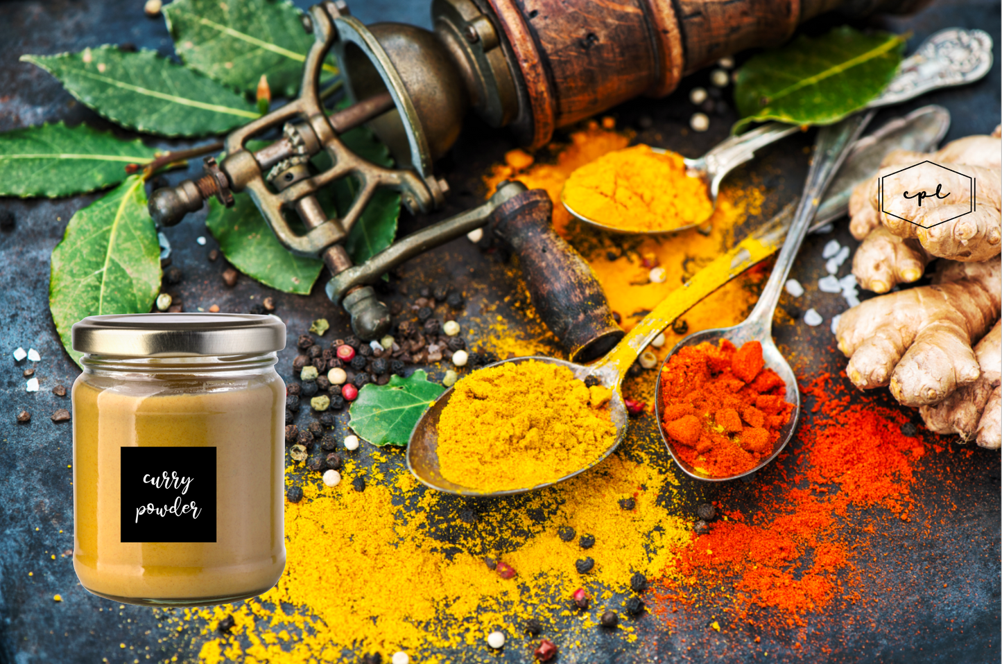 Custom Spice Sticker Labels